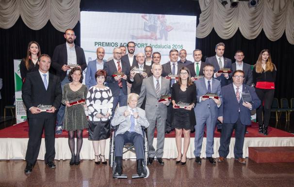 La Asociación Agesport entrega en Almería sus reconocimientos al mérito deportivo de 2016