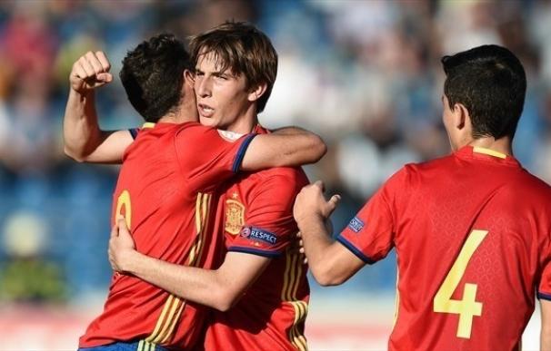 La selección española Sub-17 accede a semifinales del Europeo y se clasifica para el Mundial de la India