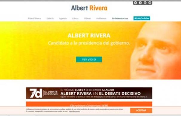C's lanza una web sobre Rivera en la que declara su admiración por José Mujica