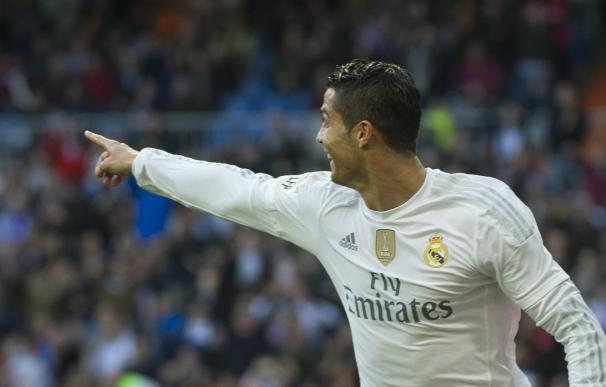 Cristiano Ronaldo, tercer máximo goleador histórico de la Liga / AFP