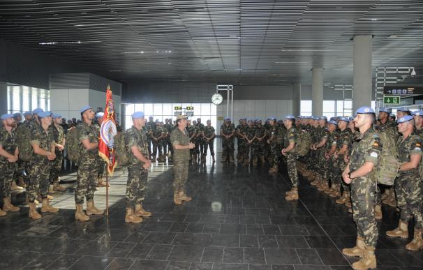 Comienza el relevo del contingente español en el Líbano con la partida de 227 militares desde Gran Canaria