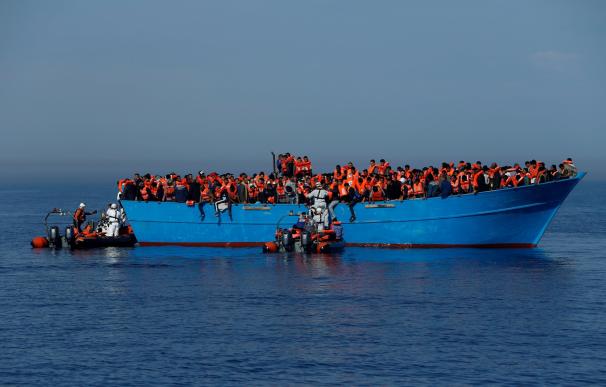 Rescatados cerca de 500 inmigrantes en el mar Mediterráneo en un solo día