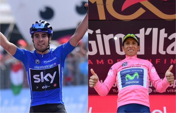 Landa (Sky) ya tiene su merecida etapa y Quintana es la nueva 'maglia rosa'
