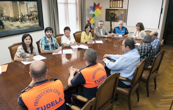 El Gobierno de Navarra renueva la colaboración con las agrupaciones de Protección Civil de Tudela, Cintruénigo y Milagro