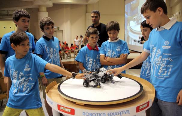 El evento final de la II 'Optimus League' reúne este sábado a más de 100 alumnos de robótica educativa
