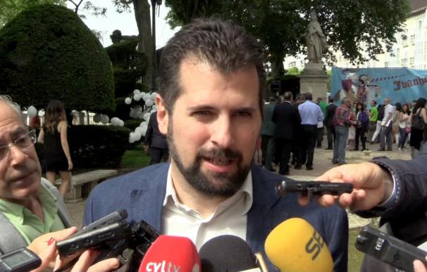 Tudanca aspira a la reelección como secretario general del PSOE de CyL