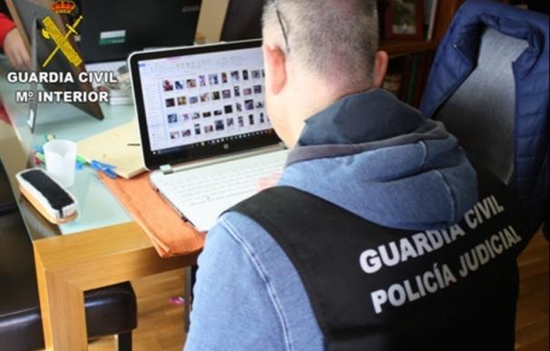 Detenido un hombre en Chantada (Lugo) en un operativo con cinco arrestados por pornografía infantil