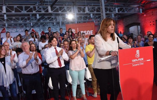 Susana Díaz garantiza que unirá al PSOE "con generosidad" y asegura que "la socialdemocracia no está en crisis"