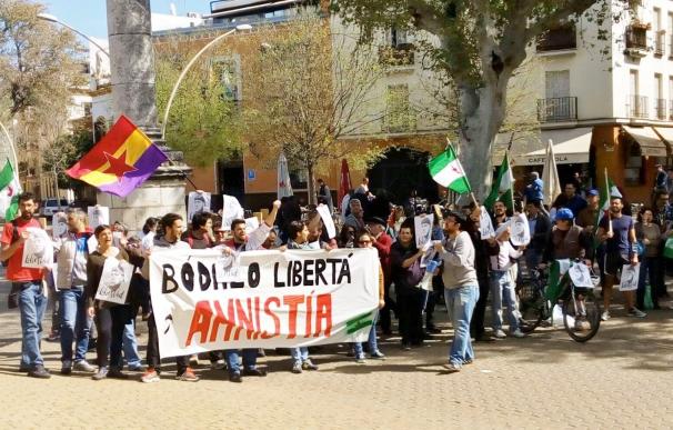 El SAT celebra concentraciones en toda Andalucía para pedir la libertad de Andrés Bódalo