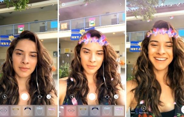 Instagram introduce las máscaras para personalizar los selfies y nuevas herramientas creativas para la cámara