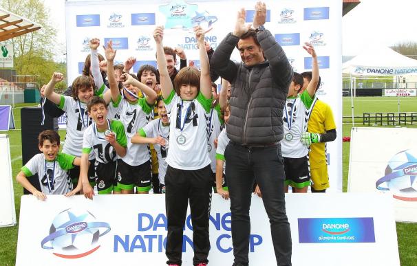 El Racing de Santander se proclama campeón de la Fase Norte de la Danone Nations Cup