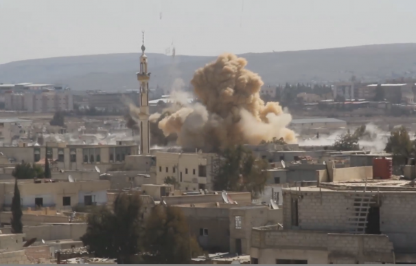 Un vídeo muestra el horror en Siria por las bombas barril