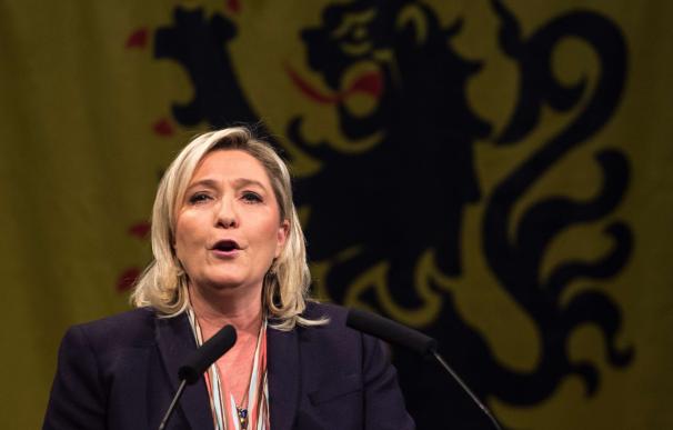La líder del Frente Nacional Marine Le Pen