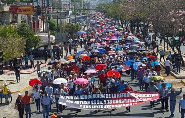 Hallan muerto a un maestro que participó en las protestas de Chiapas