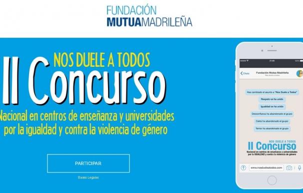 La Fundación Mutua Madrileña convoca el II Concurso Nacional contra la violencia de género #Nosdueleatodos