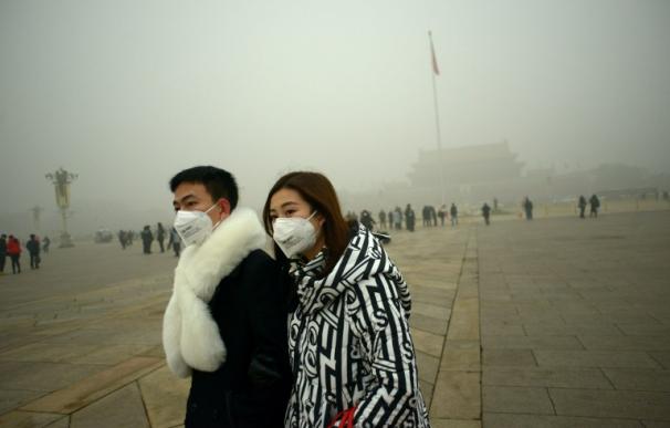 Pekín, en alerta roja por la fuerte contaminación