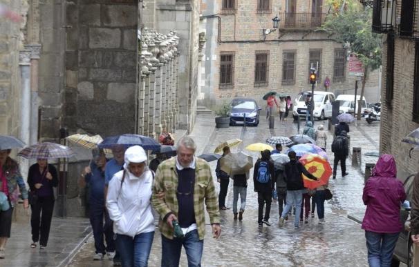 Once provincias estarán mañana en alerta por deshielo, lluvia y viento y las lluvias afectarán a buena parte del país