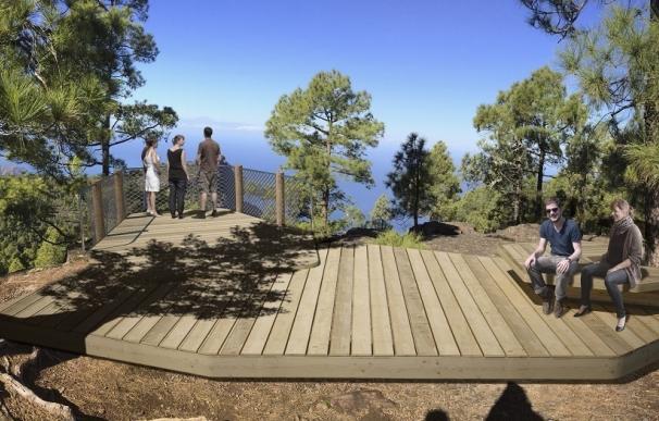 El Parque Natural de Tamadaba (Gran Canaria) estrenará mirador antes de final de año