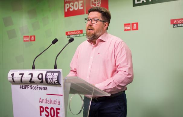 El PSOE-A tacha los PGE de "desfalco a los andaluces" del que Moreno (PP-A) es "colaborador necesario"