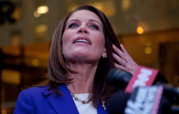 La aspirante republicana a candidata presidencial Michele Bachmann