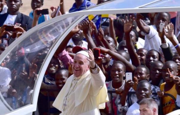 El Papa en su última visita en África
