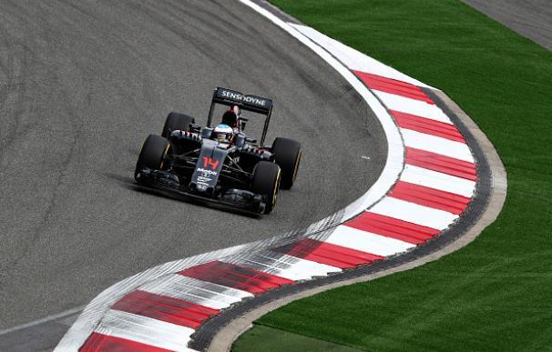 Fernando Alonso, líder en velocidad punta en los segundos libres en China