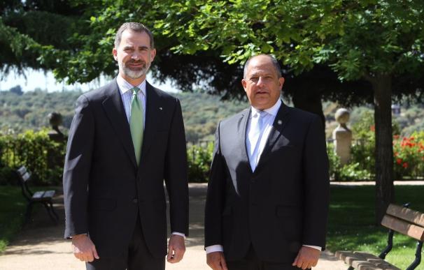 El Rey pone en valor el compromiso de Costa Rica con la lucha contra el cambio climático
