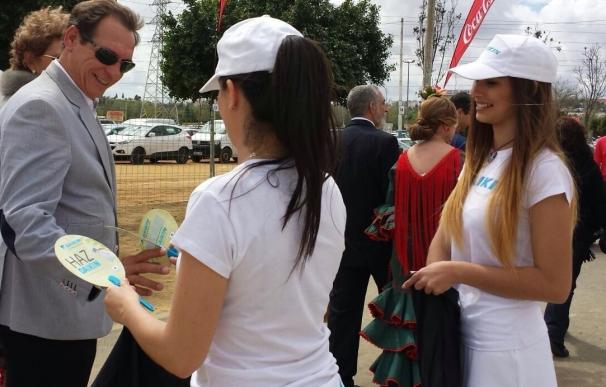 Daikin reparte 100.000 'paipais' en la Feria de Abril para informar de su nueva campaña