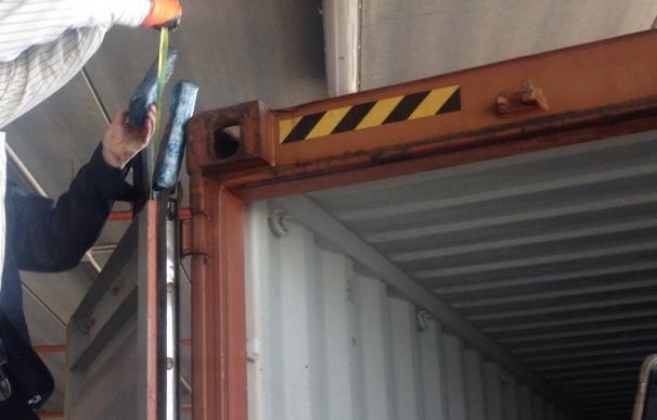 Interceptados en Valencia 100 kilos de cocaína en contenedores procedentes de República Dominicana