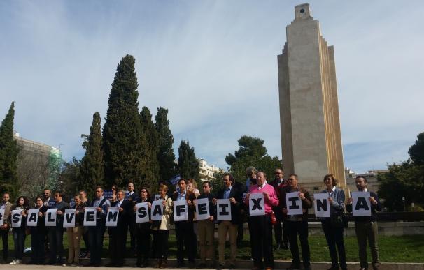 El PP pide a PSIB, MÉS y Som Palma que paguen "de su bolsillo" el derribo del monumento de sa Feixina