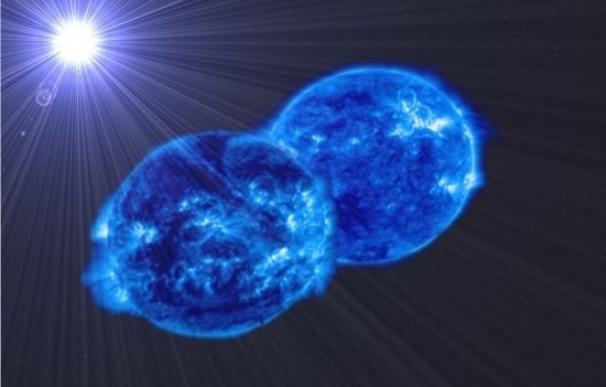 Observan dos estrellas tan próximas que acabarán fusionándose en una sola y supermasiva
