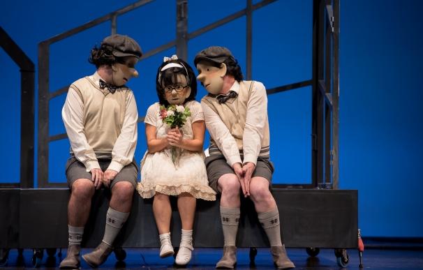 Las compañías Marie de Jongh y Tartean Teatro deleitarán a los niños con 'Amour' en el Palacio de Festivales