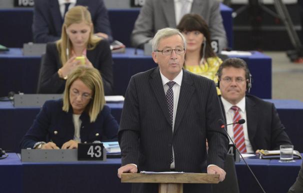 Los eurófobos se quedan solos en el debate de la moción de censura contra Juncker