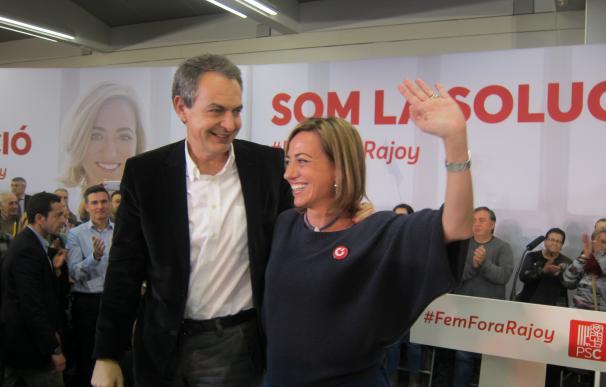 Chacón (PSC) reivindica el legado "decente" de Zapatero y lo contrapone al de Rajoy