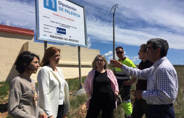 Diputación de Palencia invierte 85.000 euros en una nueva red de abastecimiento de agua en Matamorisca