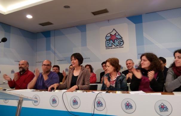 Ana Pontón, proclamada candidata a la Xunta, reivindica la "experiencia" del BNG contra los gobiernos de Feijóo y Rajoy