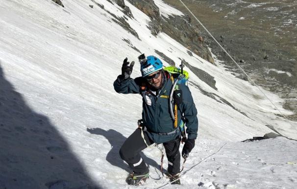 Juanito Oiarzabal y Alberto Zerain montan el campo dos y preparan el ascenso a la cima del Dhaulagiri