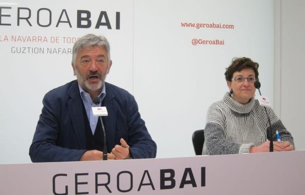 Martínez (Geroa Bai) dice que una candidatura unitaria en las elecciones generales "es la mejor opción"