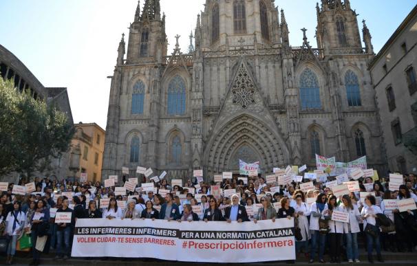 Más de 300 enfermeras urgen la aprobación del decreto catalán de prescripción