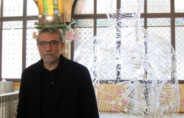 Jaume Plensa dirige un "homenaje a la música" en una exposición en el Palau de la Música