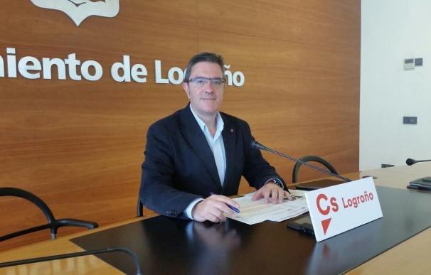 Ciudadanos reclama impulsar el corredor ferroviario Cantábrico Mediterráneo para que Logroño "no quede aislada"