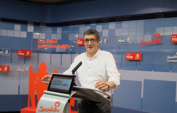 Patxi López, partidario de un pacto PSOE-PP en Canarias si sirve para "refrescar" la política en las islas