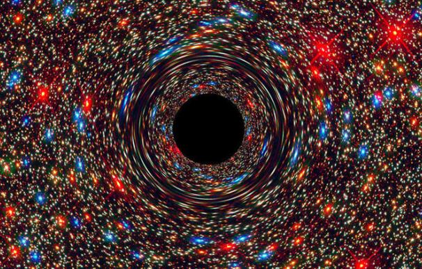 Encuentran un agujero negro 17.000 millones de veces más grande que el Sol