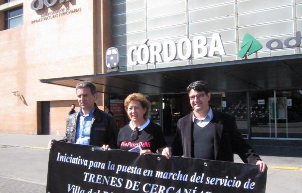 La alcaldesa de Almodóvar recorrerá a pie 105 kilómetros para reclamar el cercanías Villa del Río-Palma
