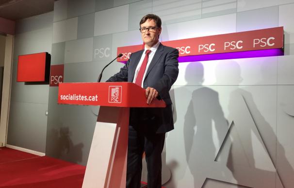 El PSC insta a Puigdemont a comparecer en el Congreso "si tiene realmente voluntad de negociar"