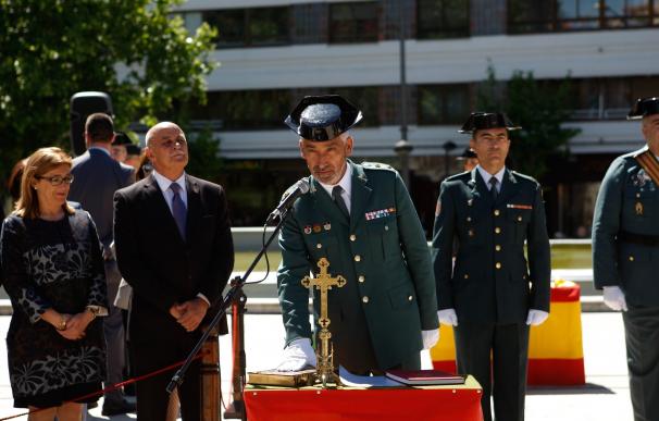 El nuevo jefe de la Guardia Civil de Zamora toma posesión de su cargo ante las críticas de la AUGC por el despliegue