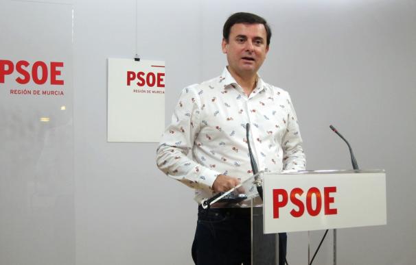 El PSOE acusa a Rajoy de "inmovilismo" y de venir a la Región de Murcia sólo en campaña electoral