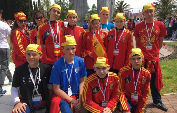 Once jóvenes españoles rusoparlantes participan en los Juegos de Jóvenes Rusos en Sochi