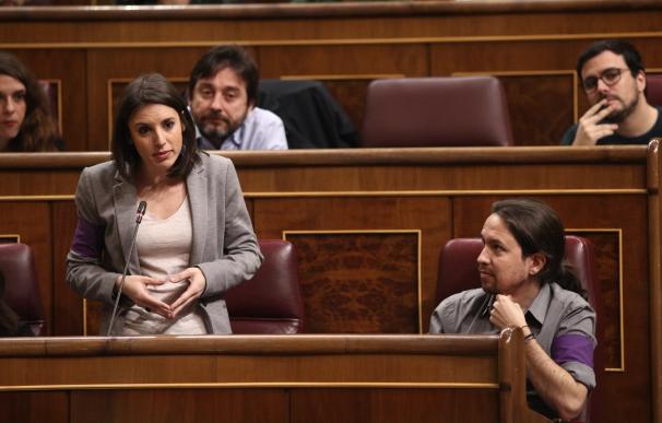Unidos Podemos presenta su moción de censura como "alternativa contundente a la corrupción del PP"
