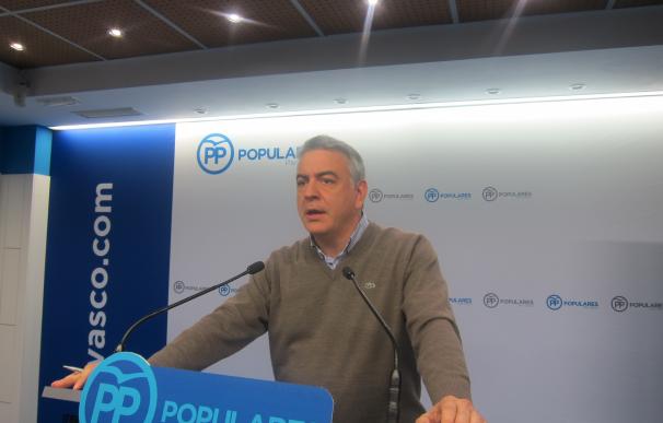 PP dice que la "descomunal" tasa de paro extranjero en Euskadi evidencia el efecto llamada de una "pésima gestión de RGI